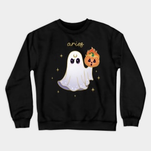 Aries Pumpkin Ghost with Aries Crewneck Sweatshirt